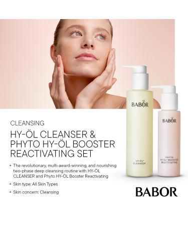 Babor Hy-Oil Cleanser 200ml | Vegan Daily Facial Cleanser & Makeup Remover | Boost with Vitamin E | 2023 Market Launch - Buy Online on GoSupps.com