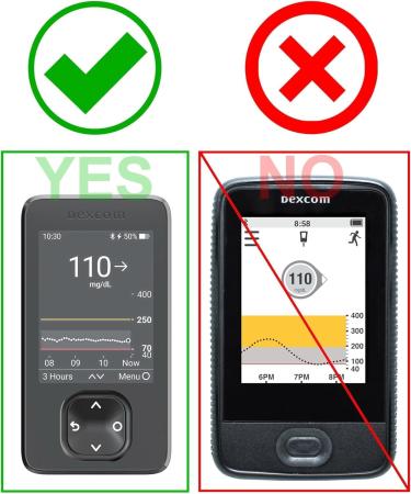 Premium Flexible Tempered Glass Screen Protector (2-Pack) for DEXCOM G6/G7 Receiver - Best International Shipping - Buy Online on GoSupps.com