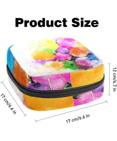 Buy Fairy Flower Sanitary Napkins Storage Pocket for Menstrual Cups - Portable & Stylish for Teens & Women - Buy Online on GoSupps.com