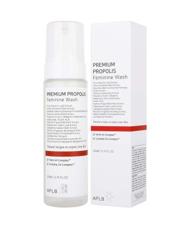 APLB Premium Propolis Feminine Wash 6.76fl.oz/Balanced Gentle Cleansing Intimate Wash pH-Balanced