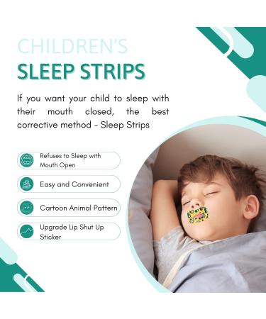 Keepaty 30PCS Upgraded Sleep Strips Mouth Tape for Kids - Snoring Aid & Anti-Snoring Solution - Buy Online on GoSupps.com