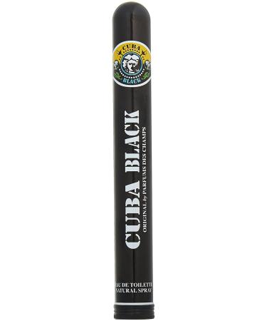 New CUBA BLACK 1.2 Oz Eau De Toilette (EDT) Spray for Men by Parfums Des Champs - Buy Online on GoSupps.com