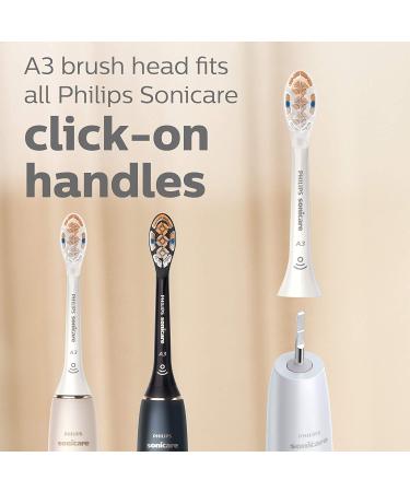 Meta Title: Philips Sonicare A3 Premium All-in-One Replacement Toothbrush Heads - 2 Pack | White HX9092/65 - Buy Online on GoSupps.com