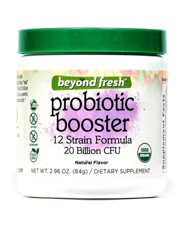 Beyond Fresh Probiotic Booster 12 Strain Formula Natural Flavor 20 Billion CFU 2.96 oz (84 g)