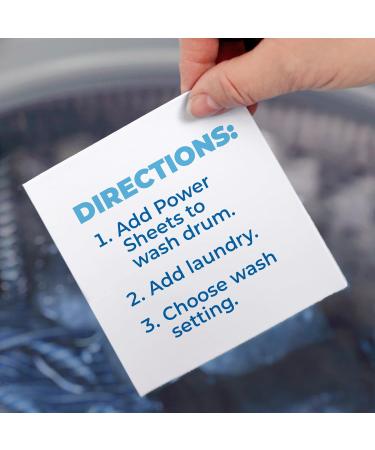 Arm & Hammer Power Sheets Laundry Detergent - Fragrance Free 50ct | Eco-Friendly Efficient Cleaning for 50 Loads - Shop Internationally - Buy Online on GoSupps.com