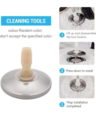 wemee Revolving Stainless Steel Household Floor Replacement Automatic Cleaning Home Tools - Buy Online on GoSupps.com