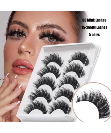 Shop Explosive Style 8D Curly Fake Eyelashes - Thick Fluffy & Multi-Layered - International Shipping Available - Buy Online on GoSupps.com