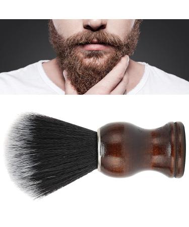 Premium Hair Shaving Brush for Men | Wooden Handle Barber Tool for Rich Lather | Travel-Friendly Razor Brush - Buy Online on GoSupps.com