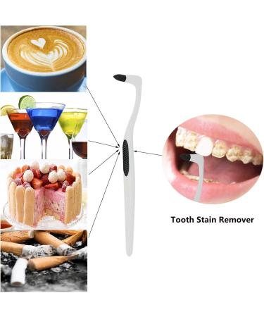 5 Piece Tooth Stain Remover Brush Set - Whiten Your Teeth Effective Oral Care Solution for a Bright Smile - Buy Online on GoSupps.com