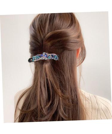 TOVINANNA grace vertical clip Korean version small banana clip girl hair clip hair accessories aldult the flowers women hair clip rhinestone clips for hair flowers - Buy Online on GoSupps.com