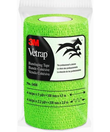 3M Vetrap Bandage Tape 2 x 5 Yard Roll - Teal - 1 Roll | Veterinary Wrap for Pets and Horses - Buy Online on GoSupps.com