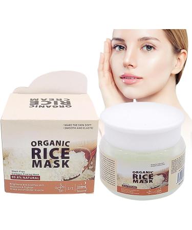 Rice facial gel nonstick moisturizer for facial skin mild mask without rinsing travel products for travel business trips home dormitory vacation Tsuchiya - Buy Online on GoSupps.com