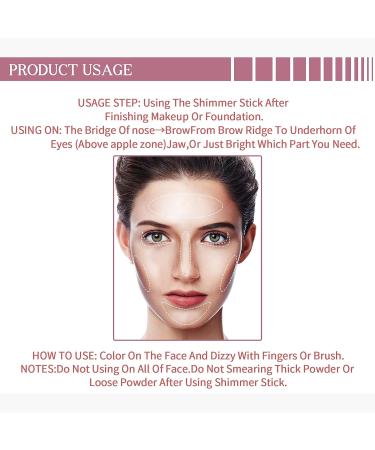3-Pc Cream Contour Sticks Set with Highlighter, Shadow & Blush - Waterproof, Long-lasting Face Cosmetics for Brightening & Blushing - Buy Online on GoSupps.com