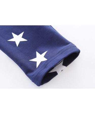 Mud Kingdom Little Boys Overalls - Casual Star Print - Navy - Size 4 Years - Buy Online on GoSupps.com