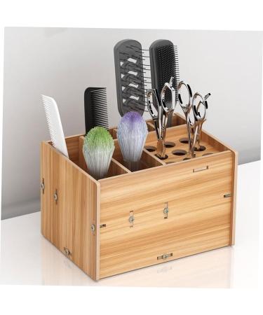 Beavorty Hairbrush & Shear Holder - Stylish Storage Tool for Barbershops | Desk Tablet Rack 19.8x10cm - Buy Online on GoSupps.com