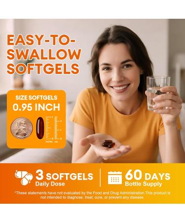 Pumpkin Seed Oil Capsules with Saw Palmetto High Concentrated Pumpkin Seed Oil Supplement for Hair Growth Urinary Bladder & Prostate Health Cold Pressed Vegan Non-GMO 180 Softgels 180 Count (Pack of 1) - Buy Online on GoSupps.com