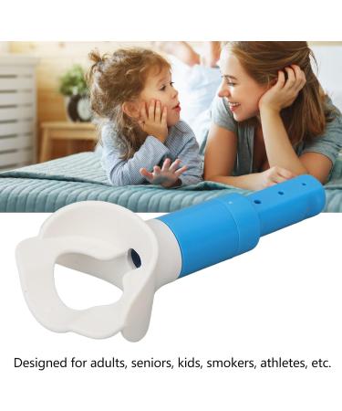 Sonew Breathing Exercise Device Breathing Lung Recovery Exerciser Trainer Portable Lightweight Lung Exerciser for Adults Kids Indoor(Blue) - Buy Online on GoSupps.com