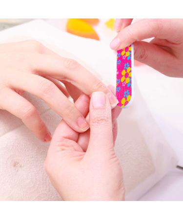 100 Pack Double Sided Nail Files | Emery Boards for Manicure | Stylish Style | 100 Count - Buy Online on GoSupps.com