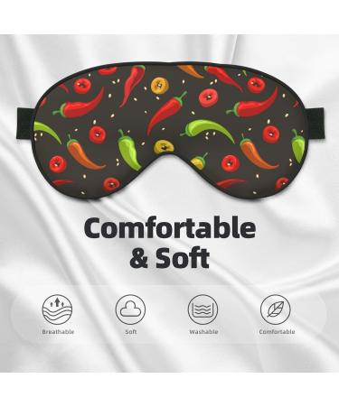 Chili2 Adjustable Double-Sided Sleep Mask | Soft Eye Covers for Perfect Shading & Reduced Eye Edema | International Shipping Available - Buy Online on GoSupps.com