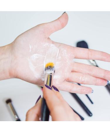 Professional Vegan Brush Cleaner Soap - 2 Pieces Set | 100g Cosmetics & Makeup Brush Soap + Silicone Cleaner by Tritart - Buy Online on GoSupps.com