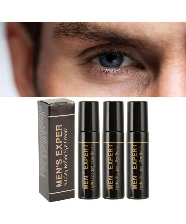 Brightening Energetic Eye Roller 10 Ml Energetic Under Eye Roller Prevents Skin Aging 3 Pieces Firming for Salon for Men - Buy Online on GoSupps.com