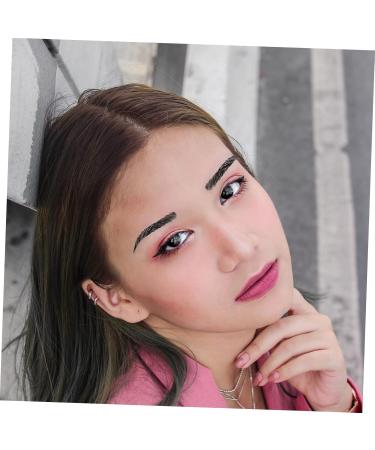 VINTORKY Eyebrow Stickers 10pcs Waterproof Sticker Makeup Stickers Supplies Shaping for D Fake Black Artificial Eyebrows - Buy Online on GoSupps.com