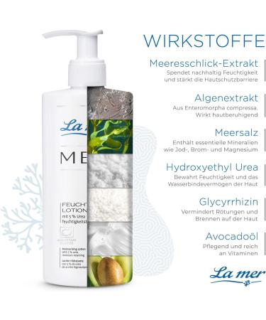 La mer Med Moisturising Lotion - Skin Soothing Body Lotion - Vitamin Rich Body Lotion for Sensitive and Dry Skin - Quickly Absorbing Care - 200 ml - Buy Online on GoSupps.com