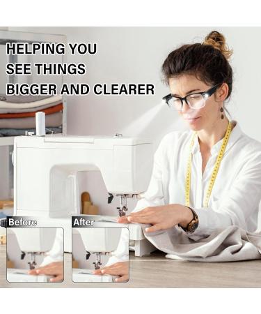Shop LED Lighted Reading Glasses - Blue Light Blocking Magnifying Eyeglasses for Men & Women | +250 Magnification - Buy Online on GoSupps.com
