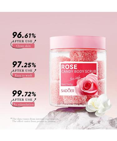 Veenourish Glow Sugar Scrub Lavender Sugar Body Scrub for Dark Underarms Glow Sugar Face Scrub Exfoliating Face Wash Clean Sugar Body Scrub Sugar Scrub for Body Face Feet (3PCS-Pink) - Buy Online on GoSupps.com