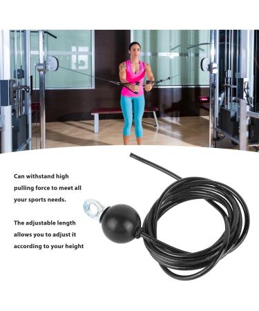 Heavy Duty Adjustable Gym Cable Steel Wire Rope for Home Gym Fitness Pulley System Fitness Pulley Cable for Triceps Biceps Back Muscles - Buy Online on GoSupps.com