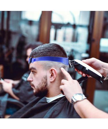Haircut Guide Silicone Neckline Shaving Guide Beard Template Adjustable Hair Trimming Guide and Hair Cutting Accessories for Creating Skin Fade Guidelines Blue - Buy Online on GoSupps.com