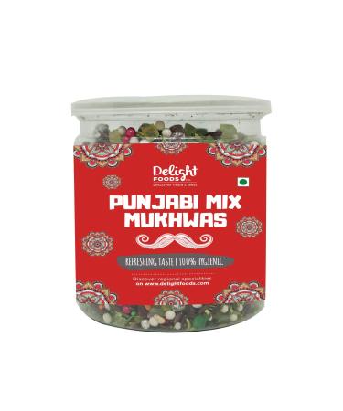 Delight Foods Traditional Mukhwas - Premium Quality - Hygienically Packed (Punjabi Mix- 300g)_Packing May Vary