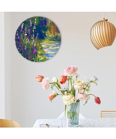 6 Pack 12 Inch Round Canvas Panels - Pre-Stretched Blank Painting Boards for Oil, Acrylic, Gouache - White Art Canvas Panels for Crafts - Buy Online on GoSupps.com