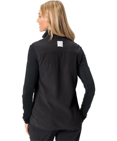 VAUDE Women's Rosemoor Fleece Vest Jacket 44 Black - Stylish & Eco-Friendly Layer for Outdoor Adventures - Buy Online on GoSupps.com