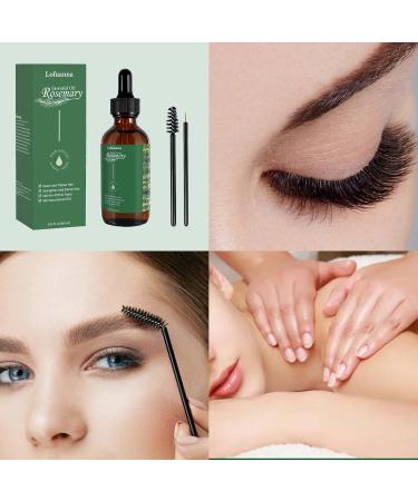 Rosemary Essential Oil Rosemary Hair Oil for Hair Growth Nourishes the Scalp Improves Hair Loss Organic Rosemary Essential Oil Stimulates Hair Growth for Eyelashes and Eyebrows - Buy Online on GoSupps.com