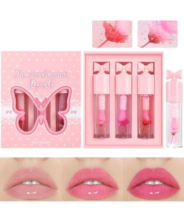 Brillant L vres Changeant De Couleur - Baume Hydratant Galbe avec Effet Cam l on - Soin Des L vres Brillant - Id e Cadeau Pour Femme M re Ou Fille - Buy Online on GoSupps.com