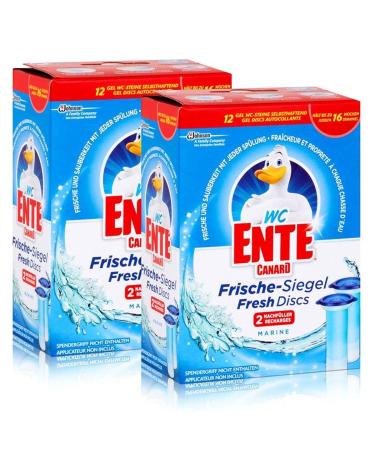 2x WC Duck Fresh Seal Refill Marine 2 pieces (1 pack)