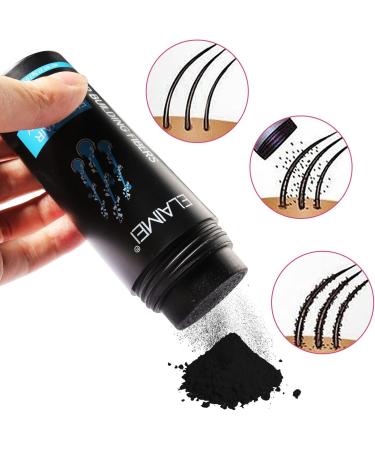 JITASHWA Hair Fibres Hair Powder Spray Natural Ingredients Hair Building Fibres for Thinning Hair Hair Thicker in 30 Seconds Hair Loss Treatment for Men & Women Medium Brown - Buy Online on GoSupps.com