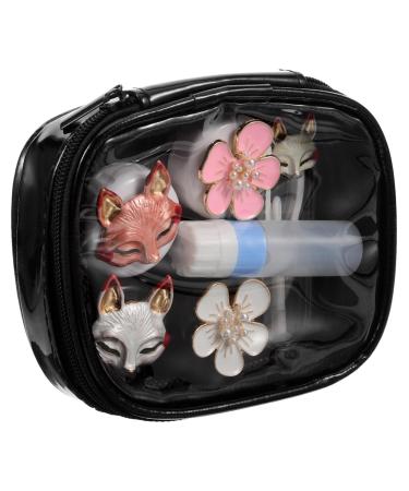 Healvian Make Up 1 Set Suitcase Plastic Accompanying Box Sweet Make-up