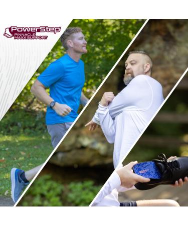 Powerstep Pinnacle Maxx Orthopedic Shoe Insoles EU 43 / UK 8.5-9 - Comfort & Support | International Shipping Available - Buy Online on GoSupps.com