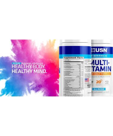 USN Supplements Super Daily Multivitamin - 60 Capsules with Essential Vitamins & Minerals - Antioxidant Support - Buy Online on GoSupps.com