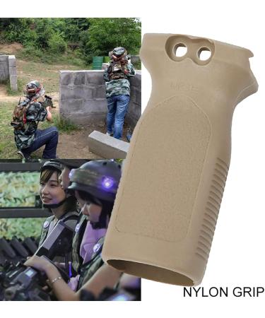 Gotyou Black Vertical Grip - Tactile Nylon Airsoft Front Handle for 20mm Picatinny Rail System | International Shipping - Buy Online on GoSupps.com