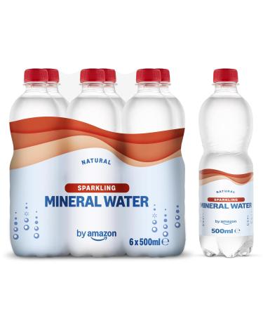 by Amazon Eau Min rale Naturelle Gazeuse 6x500ml