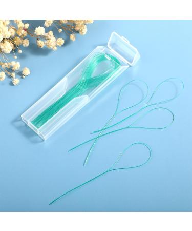 Wllhyf 100-Piece Deep Pure Dental Floss - Multifunctional Floss for Bridges & Implants (Green) - International Shipping Available - Buy Online on GoSupps.com