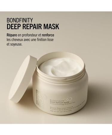 Schwarzkopf Professional BLONDME Bondfinity Deep Repair Mask Masque Capillaire Renfor ant Cr er Des Liaisons Lissage Et Protection Des Cheveux Poreux Hydratant Et Adoucissant 200 ml - Buy Online on GoSupps.com