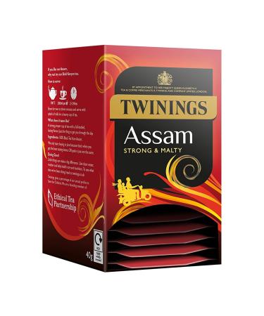 Twinings Assam Enveloped Tea Bags - 4x20 - Buy Online on GoSupps.com