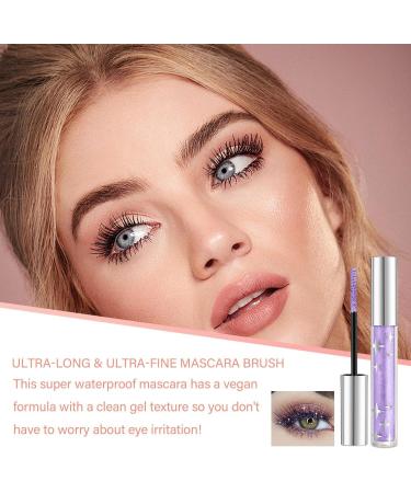 Long-lasting Mascara Glitter Eyelash Mascara Glitter Eyeshadow Mascara Thick Shiny Mascara For Long Eyelashes Glitter Curling Extension Mascara Beauty Shiny Makeup For Eye Cosmetics - Buy Online on GoSupps.com