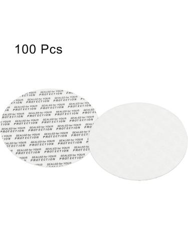 PATIKIL 63mm/2.48" Foam Lid Liner 100Pack PS Foam Resistant Tamper Pressure Sensitive Seal for Bottle Cap Liners Seals - Buy Online on GoSupps.com