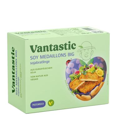 Grands steaks de soja Vantastic Foods - Produit v gan sans gluten - 500 g