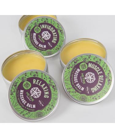 Me Time Relaxing Massage & Reflexology Balm - Lavender Bergamot & Geranium (100g) - Buy Online on GoSupps.com